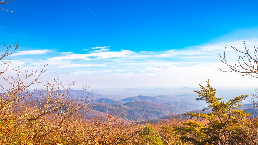 Blue Ridge Mountains Print, Blue Ridge Mountains Wall Art, Blue Ridge ...