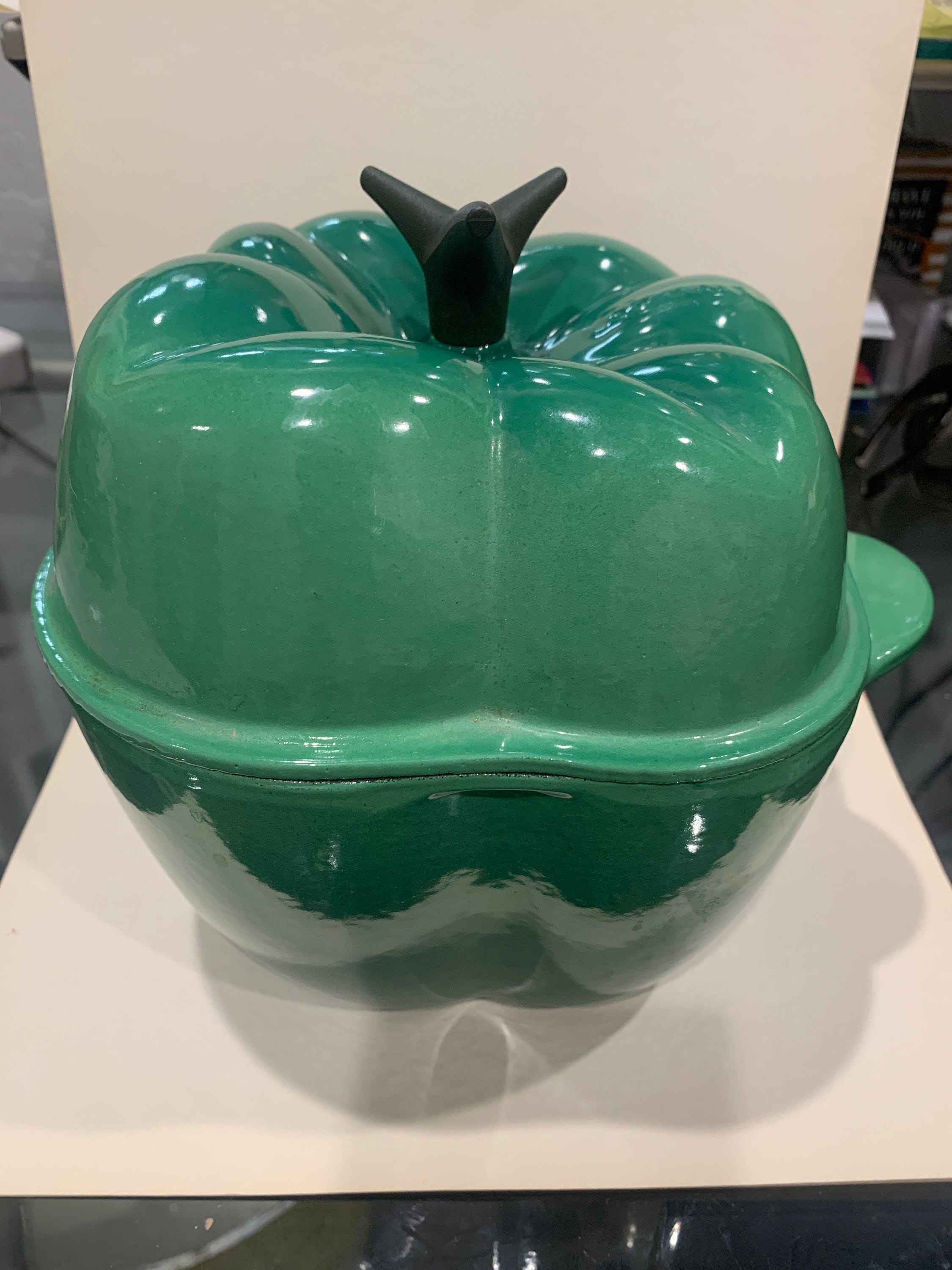 Rare Retired Lecreuset Green Pepper Cover Dutch Pot 2.25 Qt - Etsy