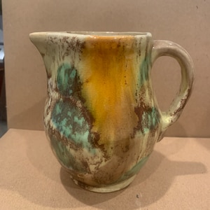 Vintage Morton Sponge ware/ splatterware Pitcher
