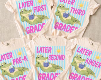 Later Gator Shirt Last Day of School, Teacher Last Day Shirt, See You Later Alligator Summer Tee, End of Year Group Shirt, Teacher Outfit