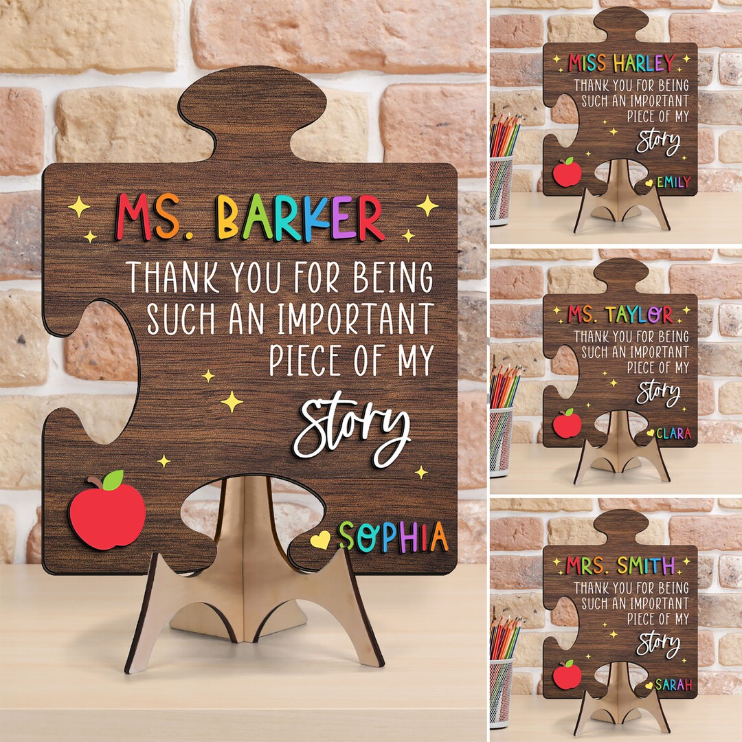 Thank You Teacher Gifts, Teacher Appreciation Sign, End of School Gift ...