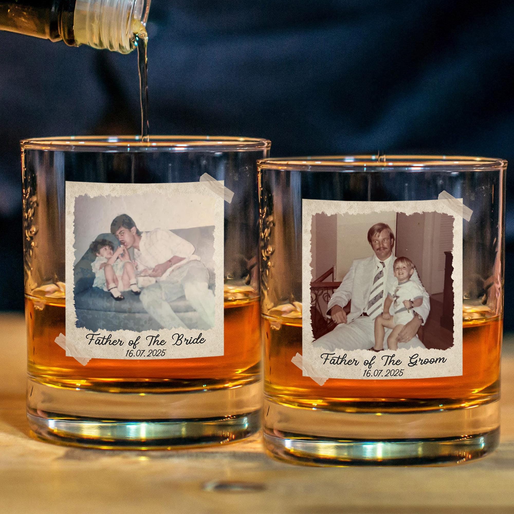 thumbnail image 2 of Personalised Father Of The Bride Pint Glass – Wedding Favours & Thank You Gift 2 of 4
