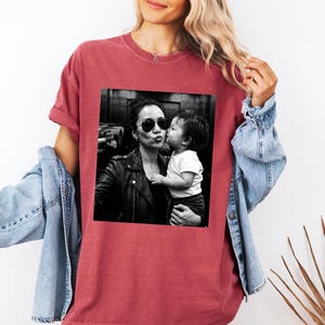 Custom Photo Shirt, Comfort Colors Mama Tee, Personalized Mother's Day Gift image 4