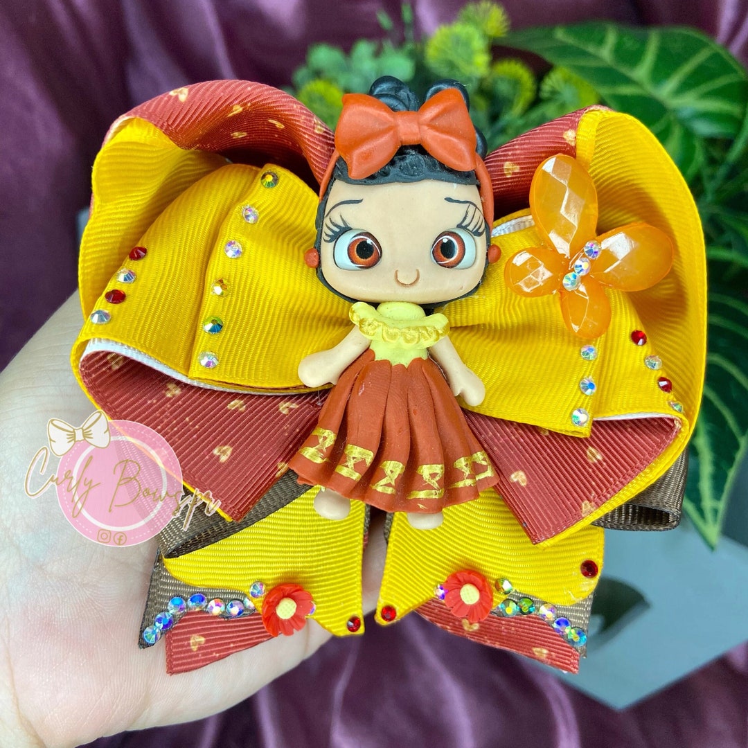 Dolores Madrigal Hair Bow Dolores Hair Clip Movie Bow Charm Etsy