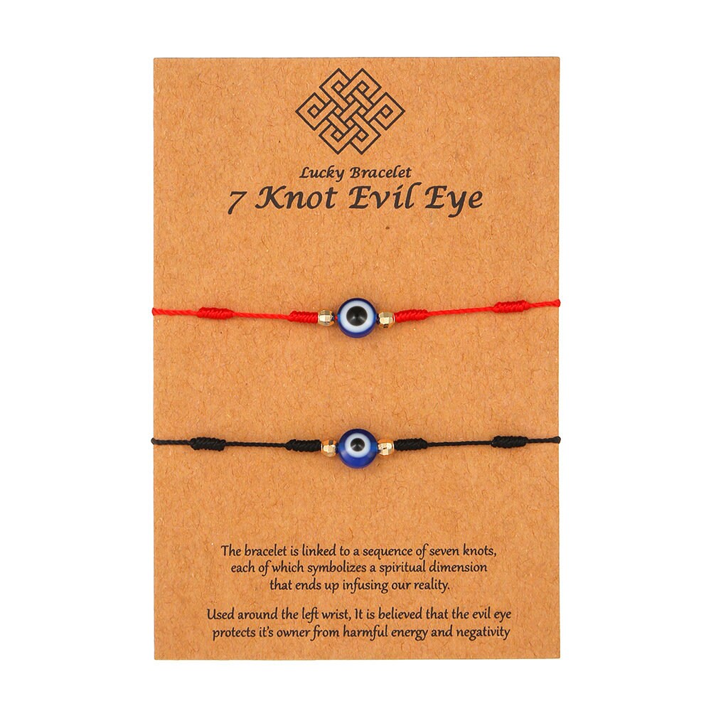 Evil Eye Red String Bracelet Evil Eye Bracelet String Etsy Australia