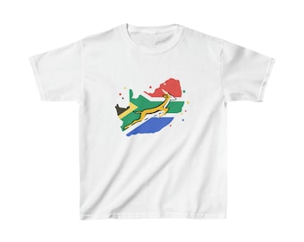 Kindert-shirt, Kindergeschenke, geschlechtsneutrale Kinderkleidung, Springbock-Rugby-T-Shirt, Rugby-T-Shirt, Afrikanisches Sport-T-Shirt, Springbock, Geschenk, Hemden, Tshirt