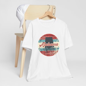 T-shirt Alabama, t-shirt States, chemise alabama, chemise Roll Tide, Sweet Home Alabama, Alabama Crimson Tide, cadeau Alabama, cadeaux pour elle, cadeaux