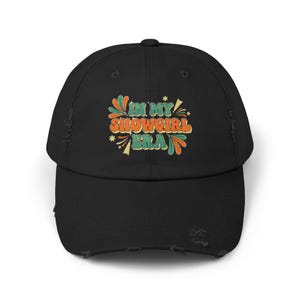 Taylor Swiftie Music Hat: Distressed Cotton Twill Baseball Cap, Showgirl, Life of a Showgirl hat