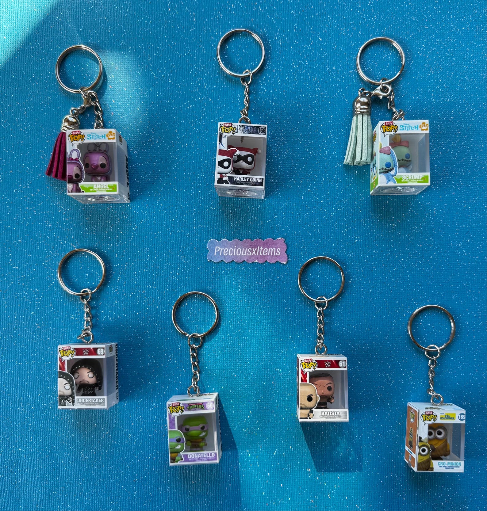 Pop Keychains Branded Bitty Pop Keychains - Etsy