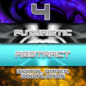 Abstract Futuristic Digital Wallpaper Download 4 Files For Website Branding Social Media Backgrounds