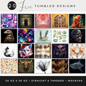 Fishing Life Tumbler Wrap: Sömlös sublimeringsdesign (digital nedladdning) bild 5