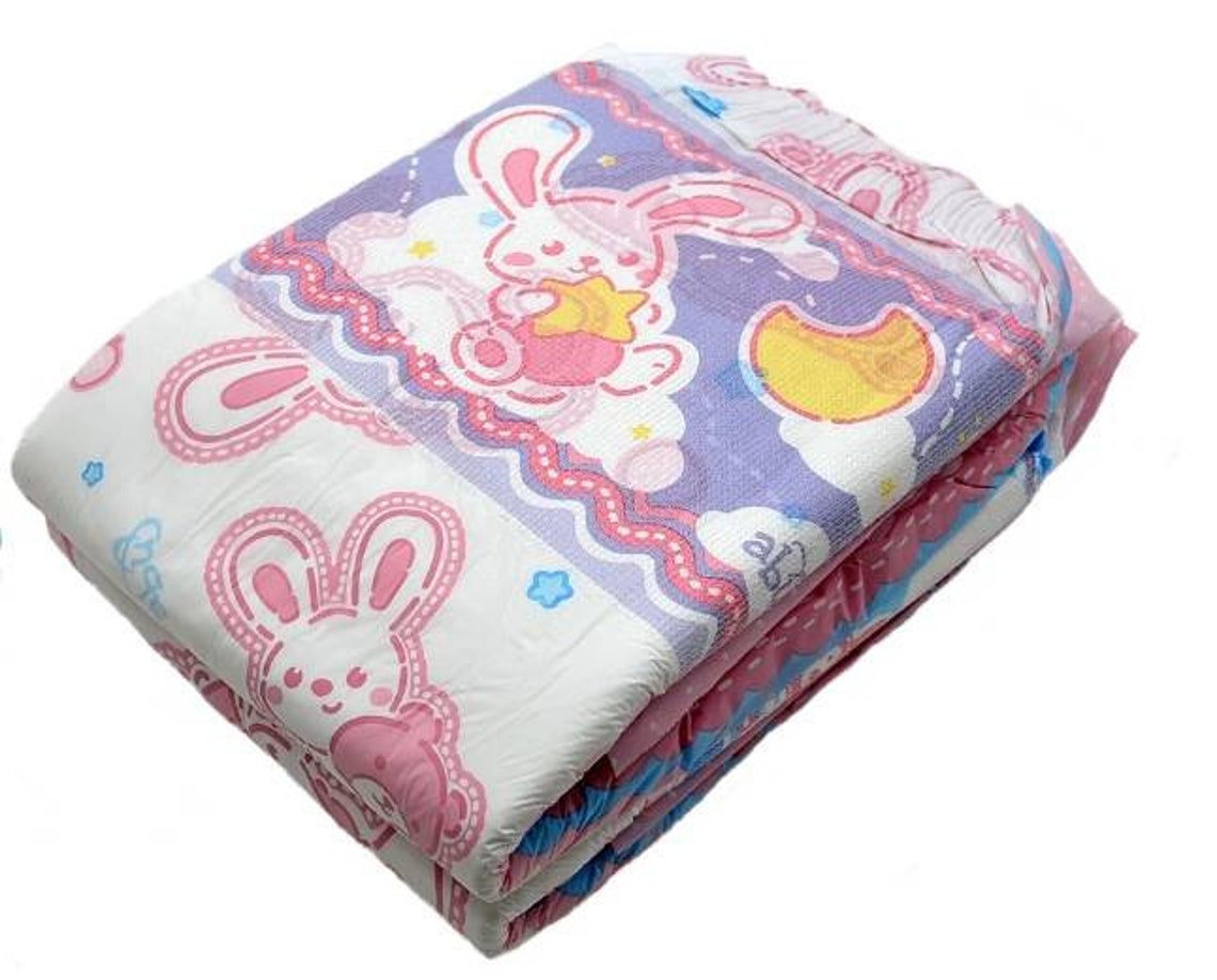 Adult Disposable Diapers ABU Bunny Hops 4 Tape 2 Diaper Etsy