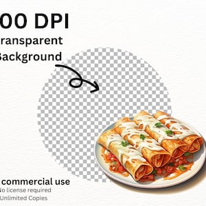Watercolor Mexican Food PNG Bundle, Digital Crafts Designs Transparent ...