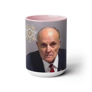 Rudy Guliani Mugshot Mug