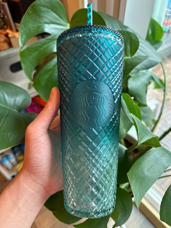 Brand New Authentic Starbucks Ice Blue Teal Ombre - Etsy