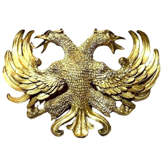Christopher Ross Double Eagle Belt Buckle No. 71 Double Headed Eagle Phoenix Christopher Ross Original Belt  main image 4