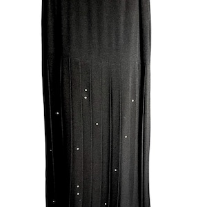 Sonia Rykiel Pleated Rhinestone Studded Skirt