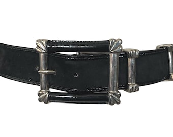 Vintage Escada Leather Belt Made in Germany - Etsy