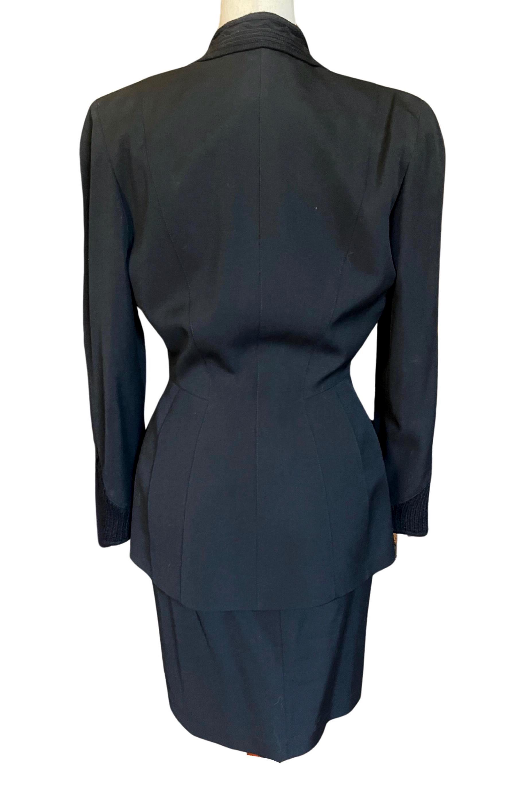 ティエリー・ミュグレー 1998年秋冬 ウールスーツアンサンブル