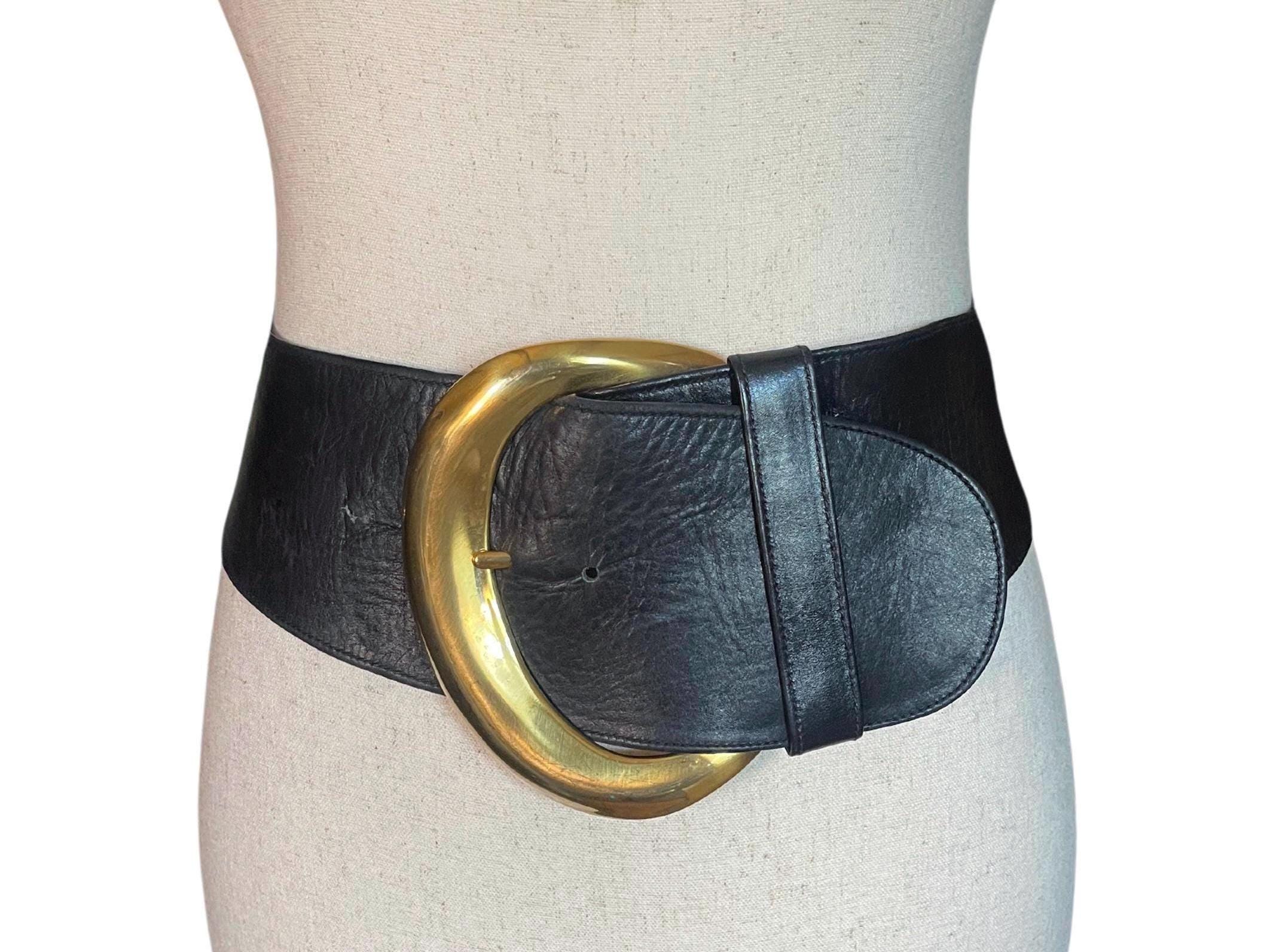 Vintage Donna Karan Belt Donna Karan Oversized Buckle Belt main image 4