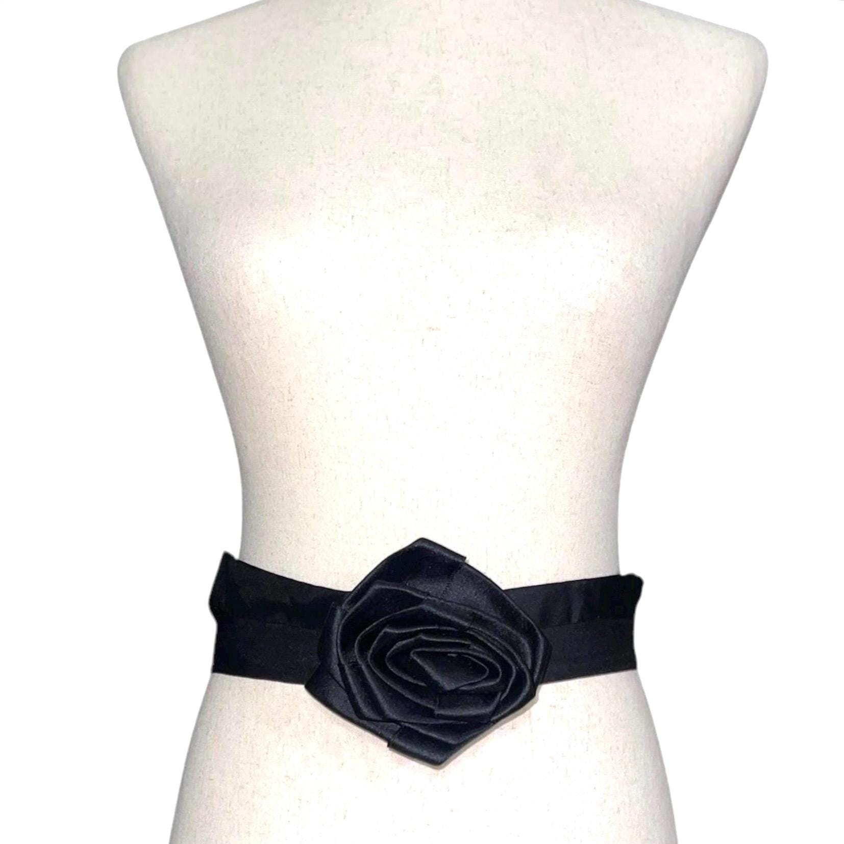 Donna Karan Belt Size 36 1990s Donna Karan by Robert Lee Morris Nubuck and Gold  main image 3