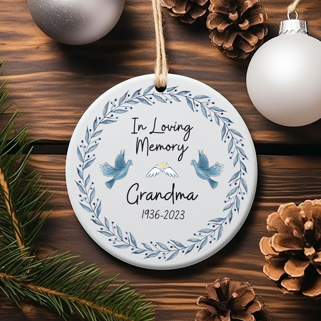 In Loving Memory Christmas Ornaments 