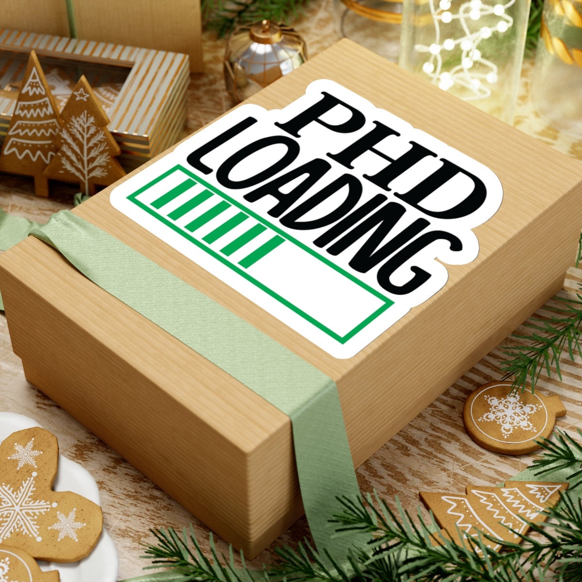 COOL Student Sticker Gift - PHD Loading Sticker / Studying Stickers ...
