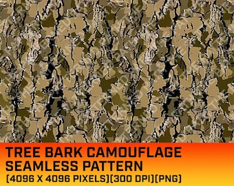 樹皮迷彩柄、デジタルペーパー、狩猟用迷彩、狩猟生活、商用利用可、PNG、即時ダウンロード、ミリタリー柄