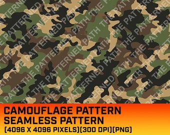 Woodlands Green Camouflage Pattern, Camo Pattern, Digital Wallpaper, Digital Pattern, Pattern, Instant Download, PNG, Commercial Use