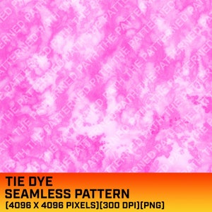 Pink Digital Tie Dye Seamless Background Pattern, Tie Dye Sublimation, Digital Texture, Commercial Use, Instant Download, PNG, 300 DPI