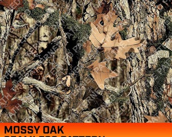 Mossy Oak Tree Camouflage Digital Pattern, Seamless Pattern, Hunting Pattern, Hunting Life, Commercial Use, Instant Download, Oak Texture