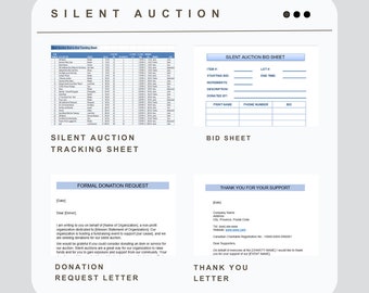 stille Auktions-Tracker-Liste in Excel