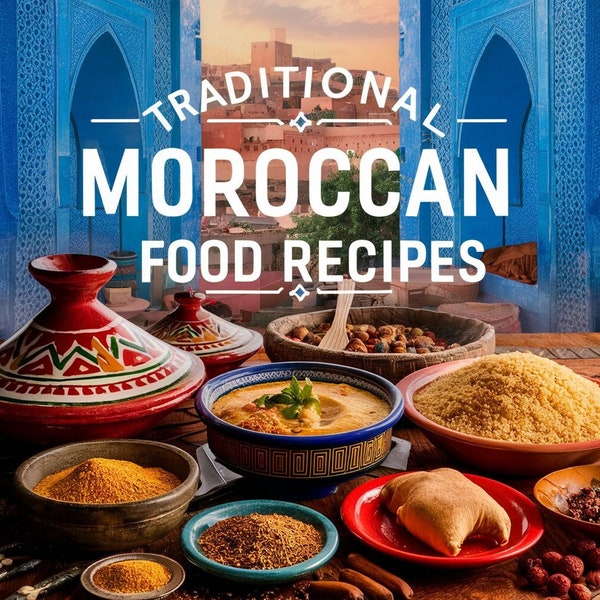 Traditional Moroccan Food and recipes- The Rich and Diverse Flavors of Morocco Cuisine, Moroccan Recipes, Morocco Recipes, Morocco Cookbook