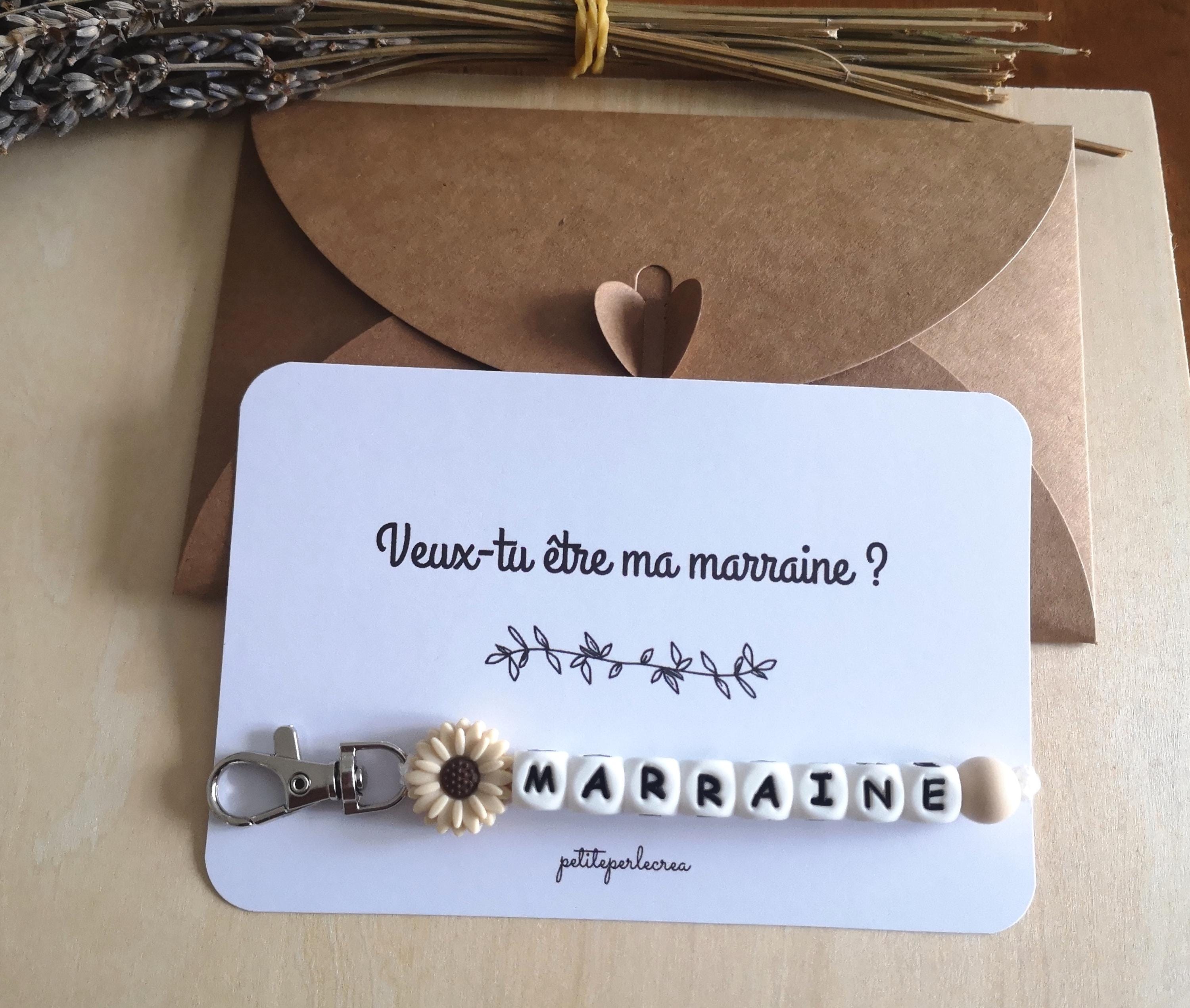 Porte-clés Cadeau Pour Filleul - Avec Ouvre-bouteille Et Pendentif Sage - Argenté - Longueur 17 Cm