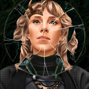 Gebrochene Zeit Sylvie Druck