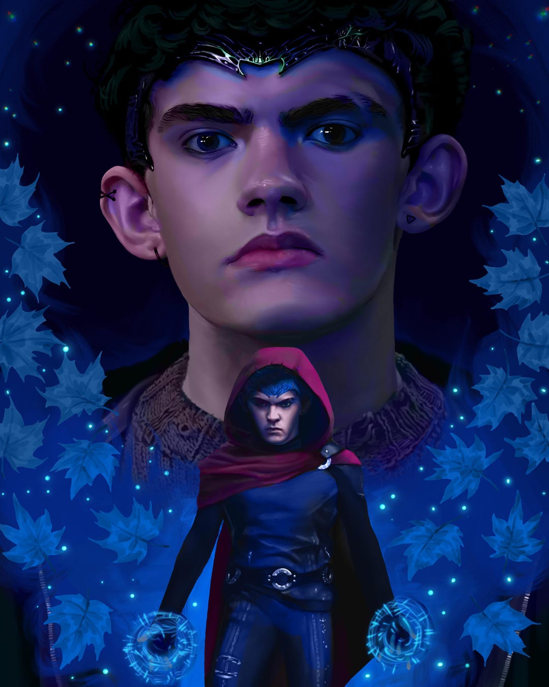 Wiccan Billy Maximoff Print Etsy