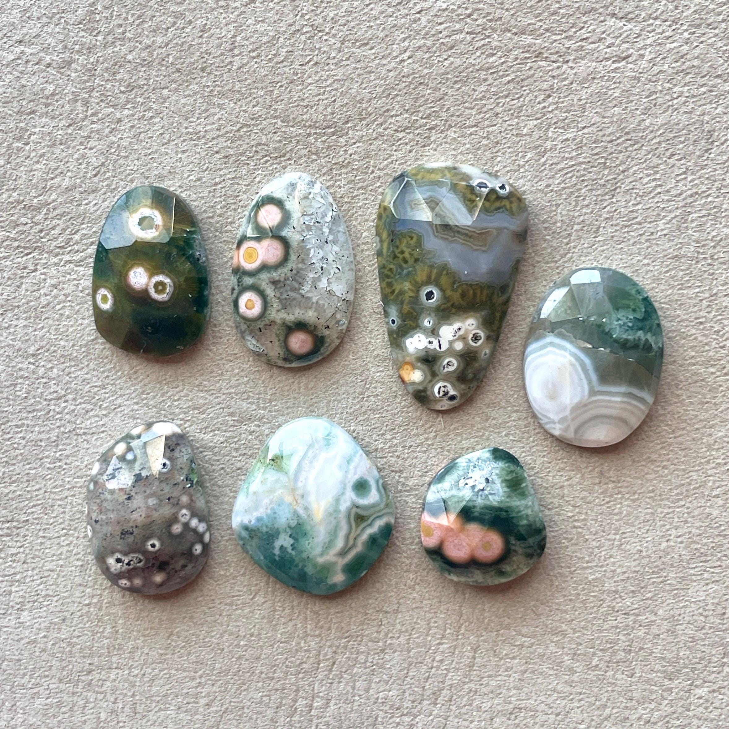 Ocean jasper vein 8 - Etsy 日本