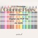 Merdeka Coloring Poster Malaysia Independent Day Printable Diy Colour ...