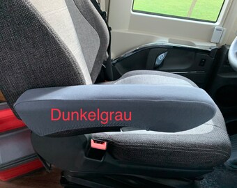 Armlehnenschonbezüge für Wohnmobilsitze & LKW 1 Paar NEU Armlehnenbezüge