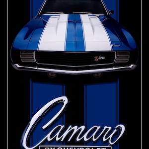 Chevrolet Camaro - Art Print