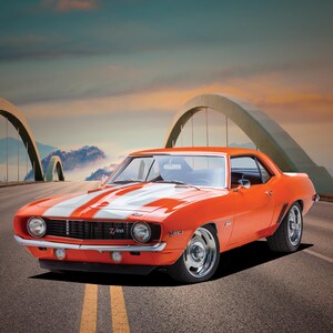 1970 Chevrolet Camaro - Art Print