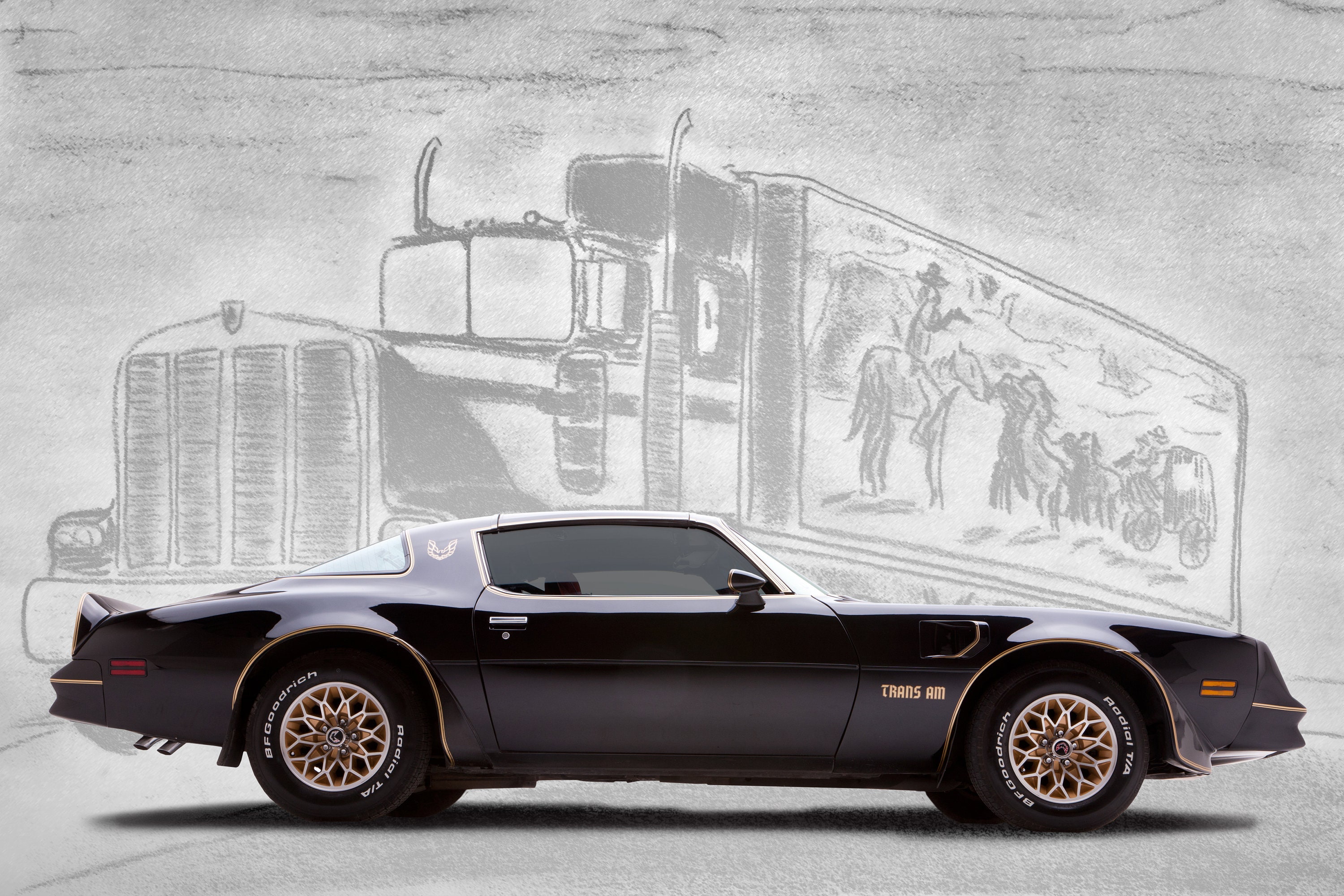 Classic Cars Police Pursuit Vehicles In Smokey And The Bandit Bit Ii 1980 - Foto 2