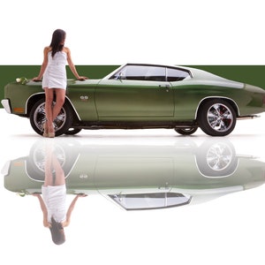 Chevrolet Chevelle SS 454 - Art Print