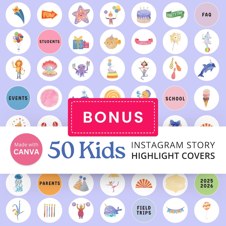 Social Media Post Children Early Education Instagram New Size Template Portrait 4:5 School Instagram Canva Template Kindergarten Preschool