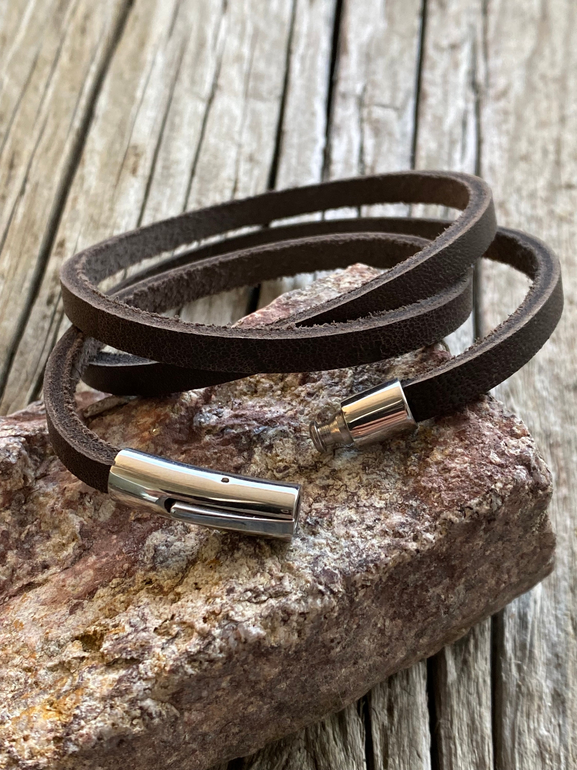 Axy Tibet Wickelarmband Aus Echtleder - Seriöse 6