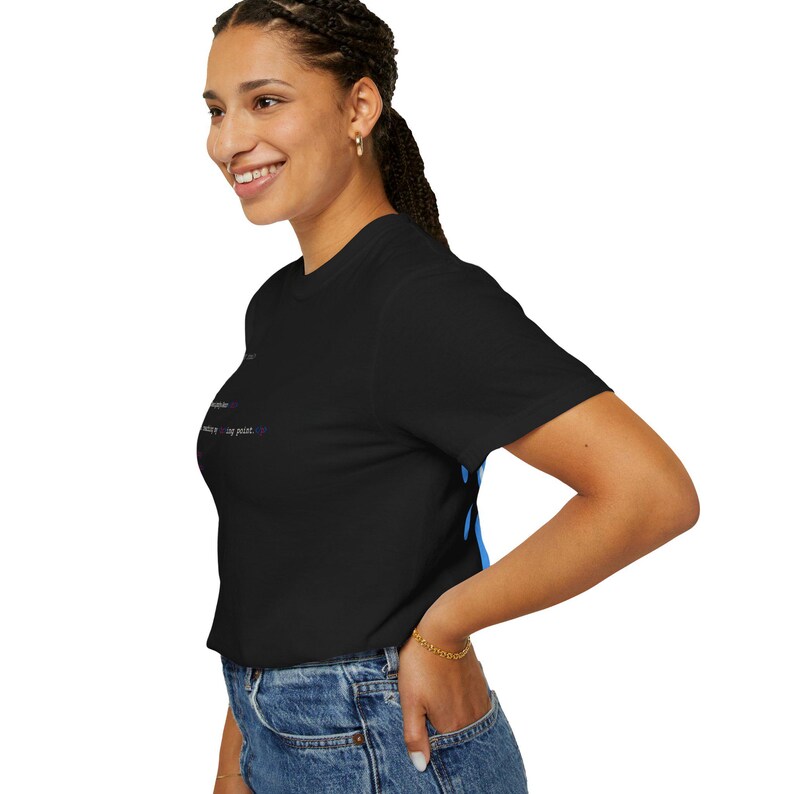 Debugging Code Print T-shirt | Programmer Console Text Tee image 12