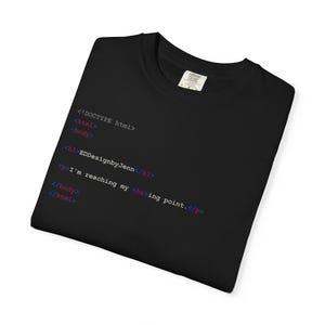 Debugging Code Print T-shirt | Programmer Console Text Tee image 3