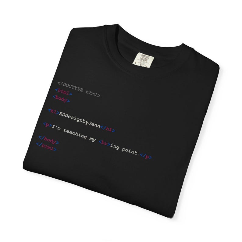 Debugging Code Print T-shirt | Programmer Console Text Tee image 3