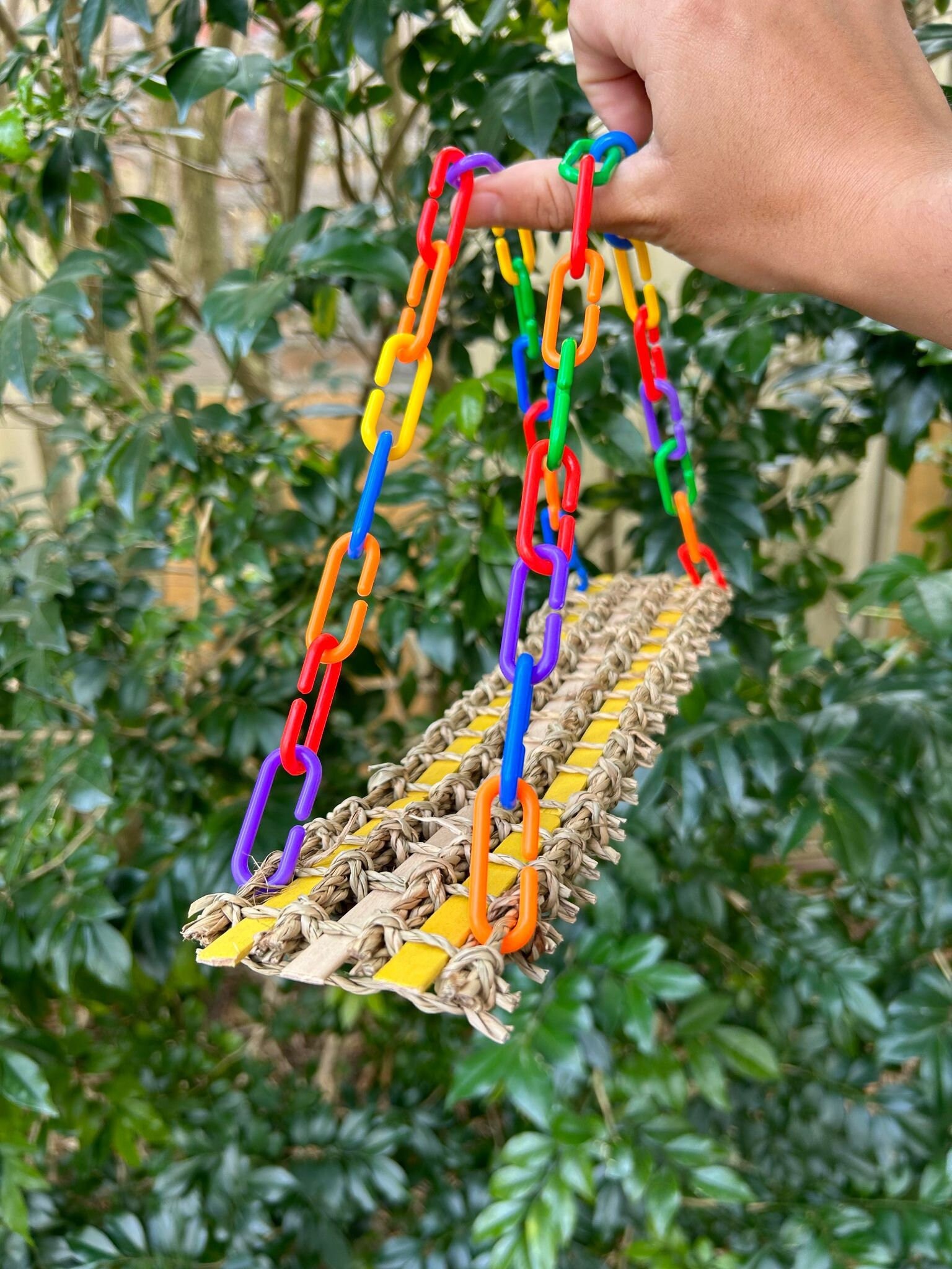 Rainbow Road Bird Toys, Parrot Toys, Toys for Birds, Toys for Parrots