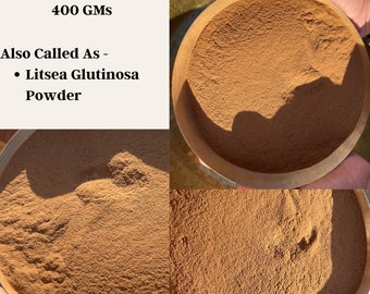 400 GMs Vietnam Joss Powder | Litsea Glutinosa Pulver | 100% natürliches und organisches Joss-Pulver | Räucherstäbchen | Bester Wert